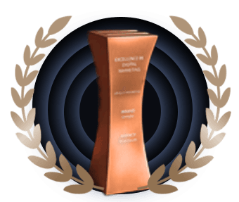 Bronze - Excellence in Digital Marketing badge
